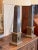 1950s Pair of 1950s Bronze and Marble Obelisk Lamps For Sale - Image 5 of 8