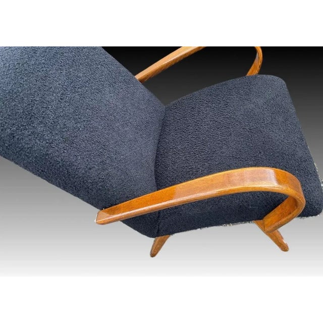 Set of Model 53 Armchairs by Jaroslav Smidek for Ton, 1960s For Sale - Image 4 of 11