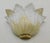 20th Century Murano Clear and Amber Graniglia Sconce For Sale - Image 4 of 7