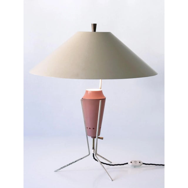 Large Mid-Century Modern German Table Lamp, 1950s For Sale - Image 17 of 18