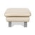 Beige Beige Leather Rossini Ottoman from Koinor For Sale - Image 8 of 12