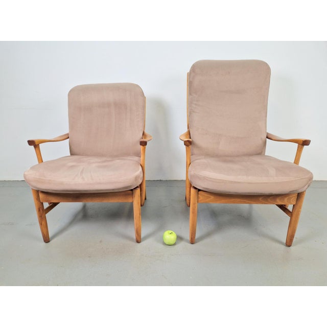 Set of Vintage Beech Armchairs by Farstrup Møbler Casa, 1970s For Sale - Image 13 of 17