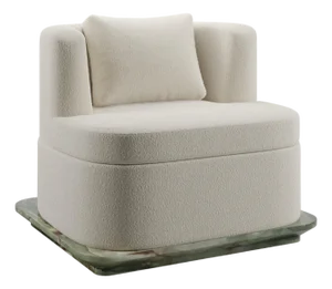 Yro Chair in Marble by KY Architecture