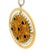 Late 19th Century Victorian c.1880 18k Gold Pendant With Sapphires and Pearls For Sale - Image 10 of 12