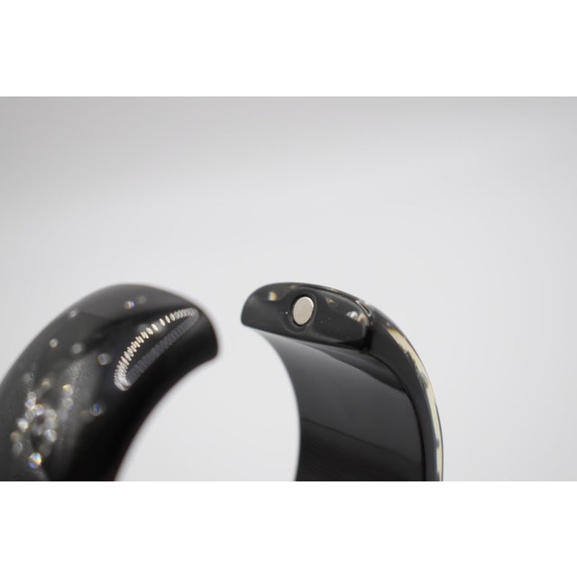 Chanel Black Bangle For Sale In Wichita - Image 6 of 8