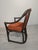 Vintage Upholstered Rattan Armchair For Sale - Image 9 of 18