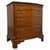 Wood 20th Century English Bow-Front Burr Walnut Chest of Drawers For Sale - Image 7 of 13