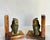Carved Alabaster Marble Figurative Owl Bookends Made in Italy For Sale - Image 9 of 12