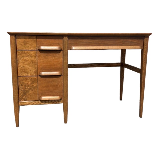Fully-Refinished Mid Century Stanley Desk For Sale