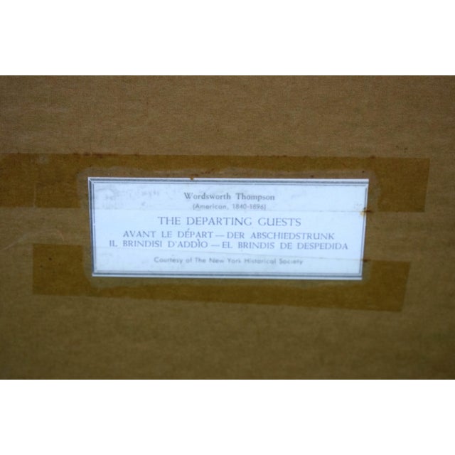 Print Sz: 21 1/4H" x 35 1/4W" Frame Sz: 28 1/2H" x 42 1/2W" In gilt wood frame Courtesy of The New York Historical Society...