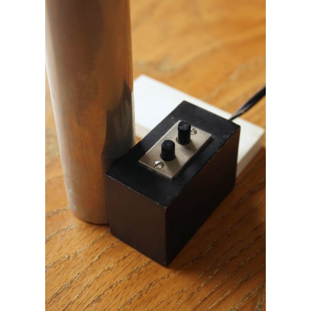 Constructivist Model 3 Table Lamp attributed to Sybold van Ravesteyn, 1970s For Sale - Image 10 of 17