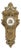 French Louis XV Style Bronze Cartel Clock, 19th Century For Sale