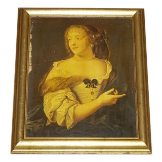 Madame De Sévigné, Paper, Framed For Sale