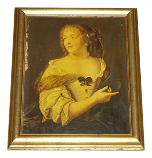 Madame De Sévigné, Paper, Framed