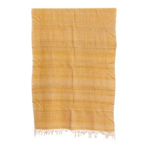 Organic Peace Silk Throw, Golden Field