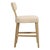 Modern Klismos Counter Stool With Back For Sale In Sacramento - Image 6 of 7