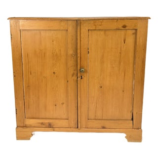 19th Century Honey Pine Housekeeper’s Cupboard For Sale