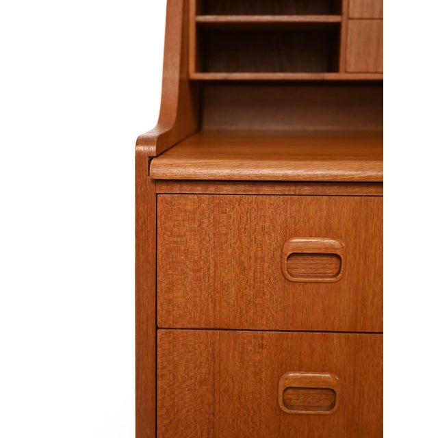 Scandinavian Secretary with Pull-Out Top, 1960s For Sale - Image 6 of 11
