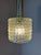 Silver Hanging Lamp in Glass & Chrome For Sale - Image 8 of 11