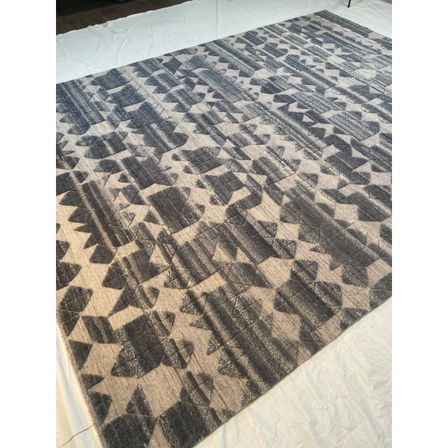 Hand-Made from India using Wool Care Instructions: Professional Clean