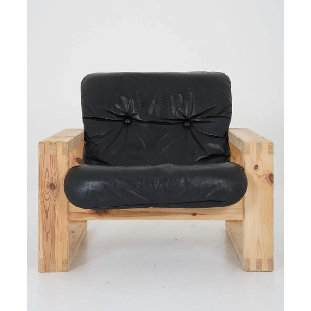 Mid-Century Modern Scandinavian Midcentury Lounge Chairs by Yngve Ekström for Swedese, Set of 2 For Sale - Image 3 of 11