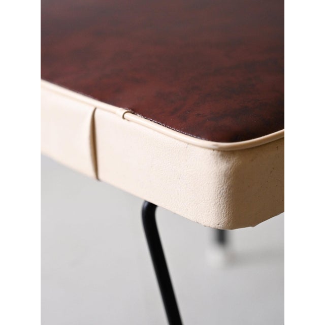 Padded Stool, 1960s For Sale - Image 4 of 7
