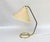 Vintage Table Lamp in Brass with Lampshade in Fiberglass, 1960s For Sale - Image 4 of 18