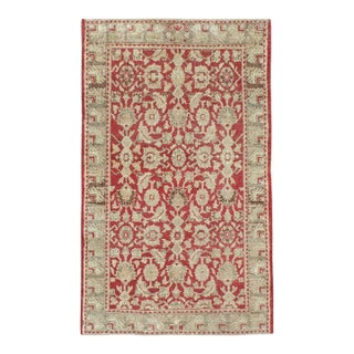 Galerie Shabab Collection Early 20th Century Turkish Ghiordes Throw Rug For Sale