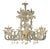 Venetian Cà Rezzonico Gold Murano Glass Chandelier by Simoeng For Sale
