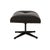 Set of Lounge Chair with Ottoman in Leather by Charles & Ray Eames for Vitra For Sale - Image 15 of 16
