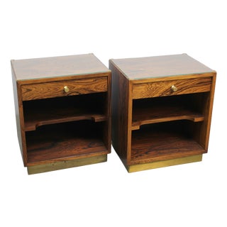 Vintage Italian Bedside Tables, 1960s, Set of 2 For Sale