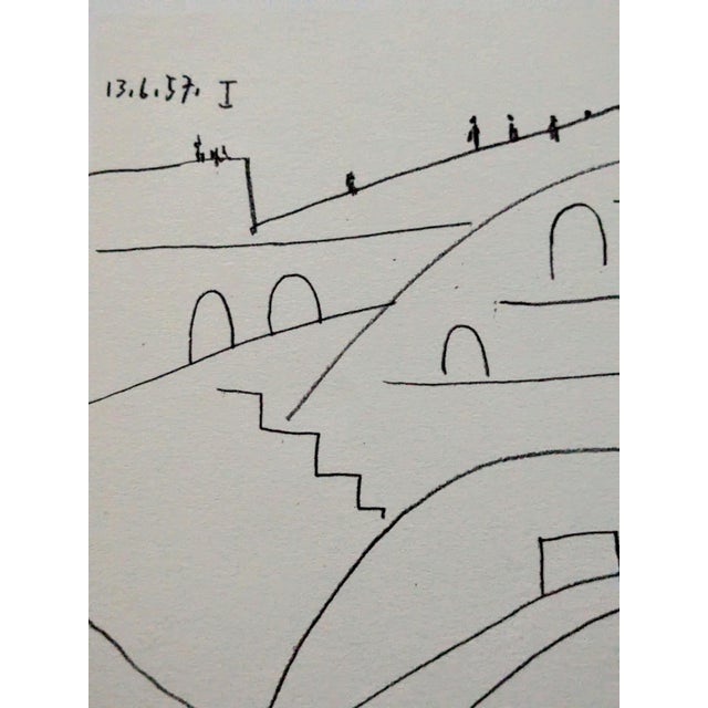 Pablo Picasso, Colosseum, Lithographs, 1961, Set of 2 For Sale - Image 7 of 9