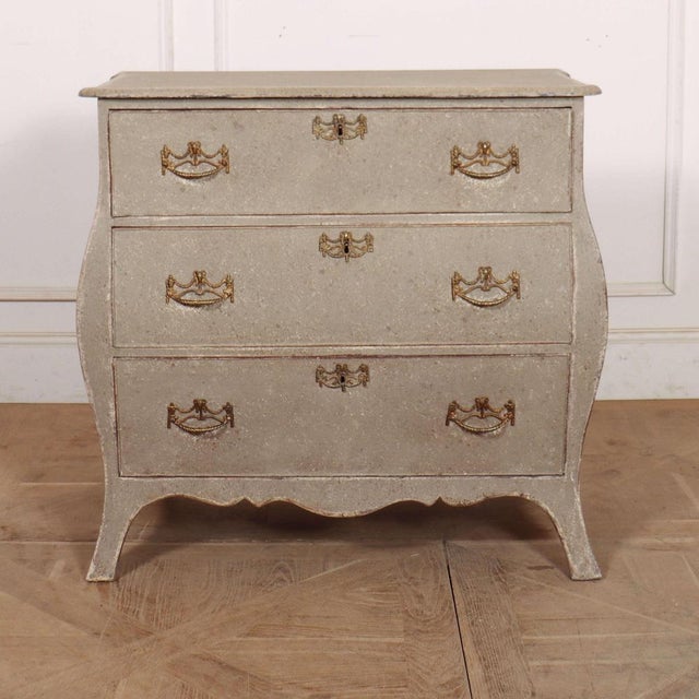 Dutch Bombe Commode, 1820 For Sale - Image 11 of 11