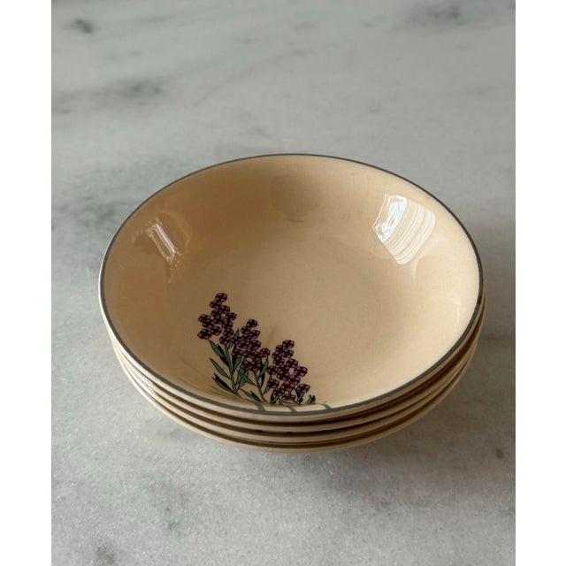 1930s Leigh Potters China Small Bowls - Set of 4 For Sale - Image 5 of 8