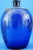 Cobalt Blue Scavo Glass Bottle Vase attributed to Mario Pinzon for Seguso, Italy, 1960s For Sale - Image 14 of 17