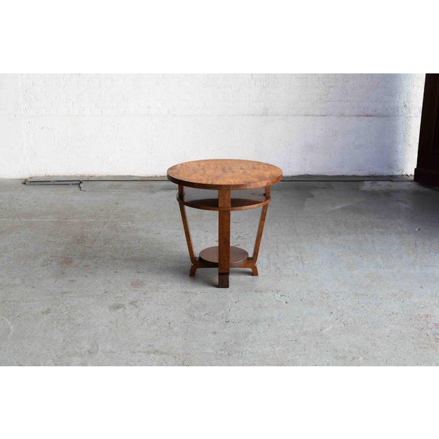 Art Deco Side Table, Netherlands, 1930s For Sale - Image 12 of 14