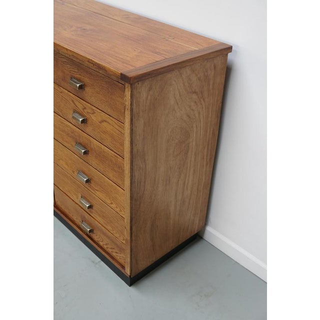 Dutch Oak Apothecary Cabinet, 1950s For Sale - Image 15 of 18