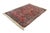 Traditional Vintage Oriental Geometric Floral Medallion Red Area Rug Mat Traditional 3 X 5' For Sale - Image 3 of 13