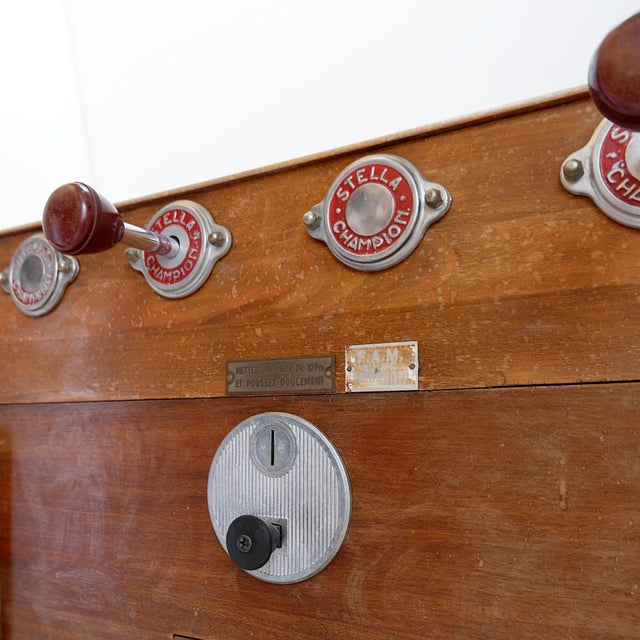 Mid-Century Stella Foosball Table Model Stella Champion, France, 1960 For Sale - Image 12 of 18