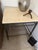 Pristine end table. No stains or water rings. Well-built and heavy.
