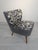 Vintage Cocktail Chair in Fabric For Sale - Image 9 of 15