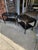 Maison Jansen Late 20th Century Pair of Rose Tarlow Style Black Lacquer Chinoiserie Side Tables For Sale - Image 4 of 18