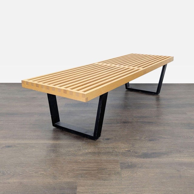 Herman Miller George Nelson Platform Bench For Sale In San Francisco - Image 6 of 12