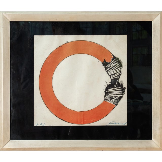 Emilio Scanavino, Composition, 1960s, Original Etching For Sale - Image 10 of 11