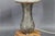 Brass Table Lamp with Wooden Base and Glass Shade, 1940s For Sale - Image 3 of 16