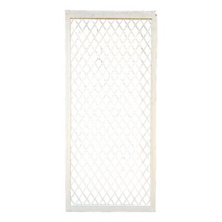 Mid-Century Architectural Lattice Room Divider Panel For Sale