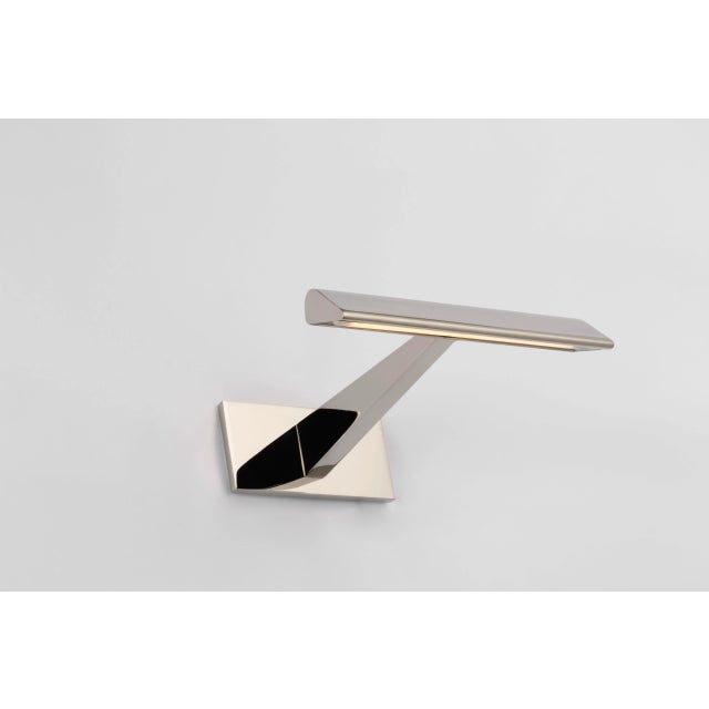 Petrel 8" Picture Light in Polished Nickel Designer: Ian K. Fowler Height: 2.5" Extension: 8.25" Backplate: 2.5" x 5"...