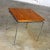 Vintage Scandinavian Modern Rosewood & Chrome Minimalist End Table by Knud Joos for Jason Mobler For Sale - Image 6 of 13