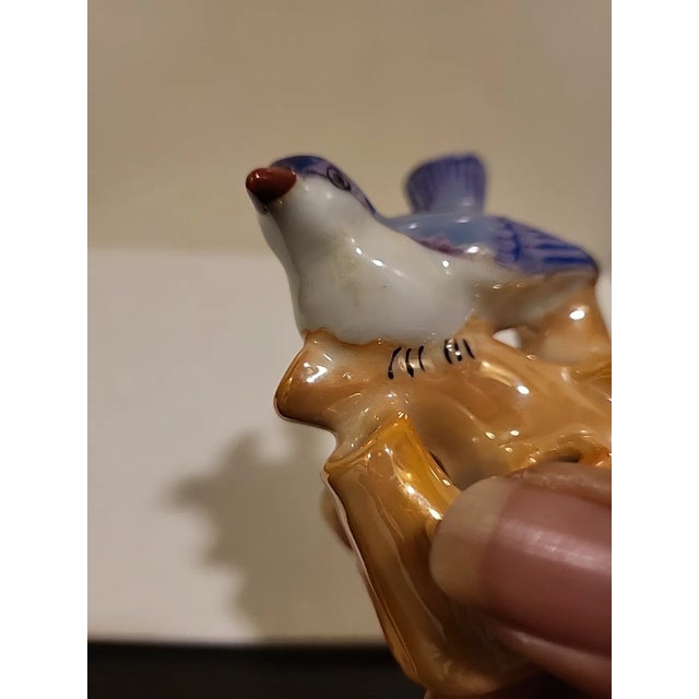 Antique Japanese 1920s Ceramic Flower Frog For Sale - Image 4 of 10