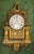 Large Swedish Gustavian Cartel Wall Clock For Sale - Image 4 of 12